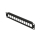 ExtraLink  Patchpanel 12p 10" 1U UTP 5e (czarna) - 1323234 - zdjęcie 2